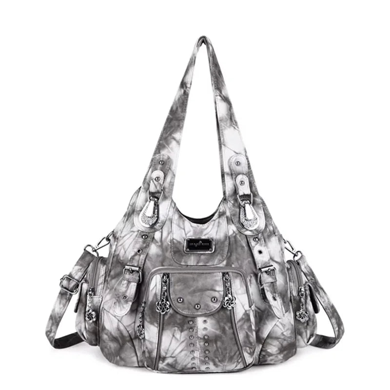 Bag Women Fashion Handbags Women Shoulder Bags PU Leather Handbag Female Satchel Shoulder Purse Bag Bolsa Feminina