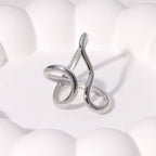 Fashion Stainless Steel Waterproof Open Ring Personality Charms PVD Real Gold 18K Plated Trendy Jewelry for Women