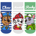 100% Genuine Paw Patrol 3Pairs Baby Spring Autumn Summer Knitted Socks Skye Everest Liberty Chase Marshall Rubble Rocky Age 3-7T