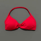 HISTELLO Strappy Bra Women Seamless Gym Underwear High Support Halter Sexy Sports Pilates Clothing Push-up Yoga Workout Tank Top