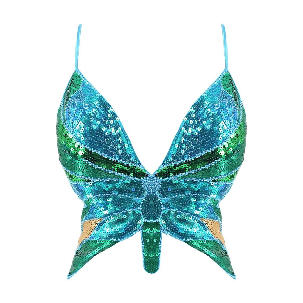 2025 Sparkly Sequin Crop Top Women Clothing Bandage Backless Dance Vest Vintage Party Camisole Tank Tops Clubwear Glitter Outfit