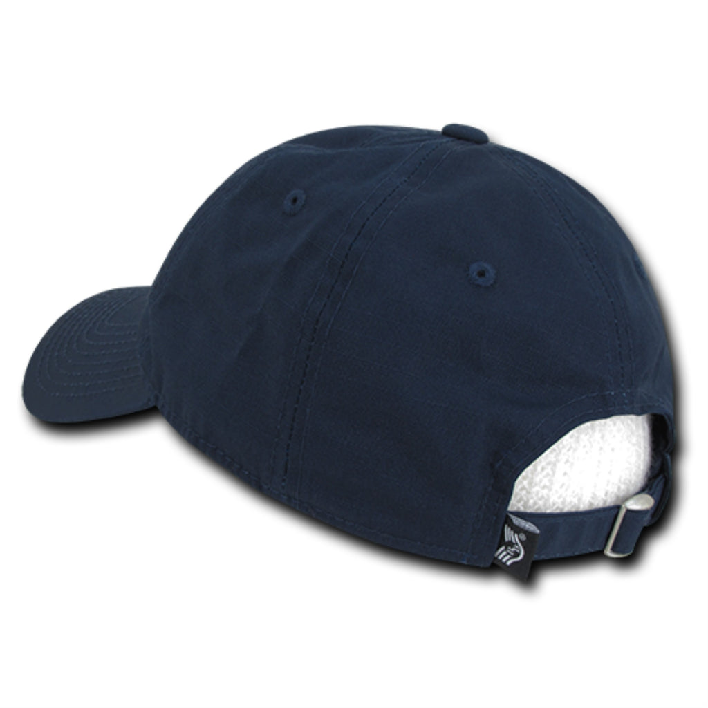Relaxed Ripstop Cap, USA Flag, Navy