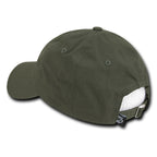Relaxed Ripstop Cap, USA Flag, Olive