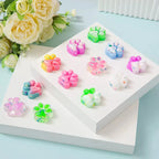 10pcs Mini Cute Cat Claw Plush Pinch Fun Colorful Halloween Christmas Party Pack Fillers for Pressure Reduction Cartoon Style