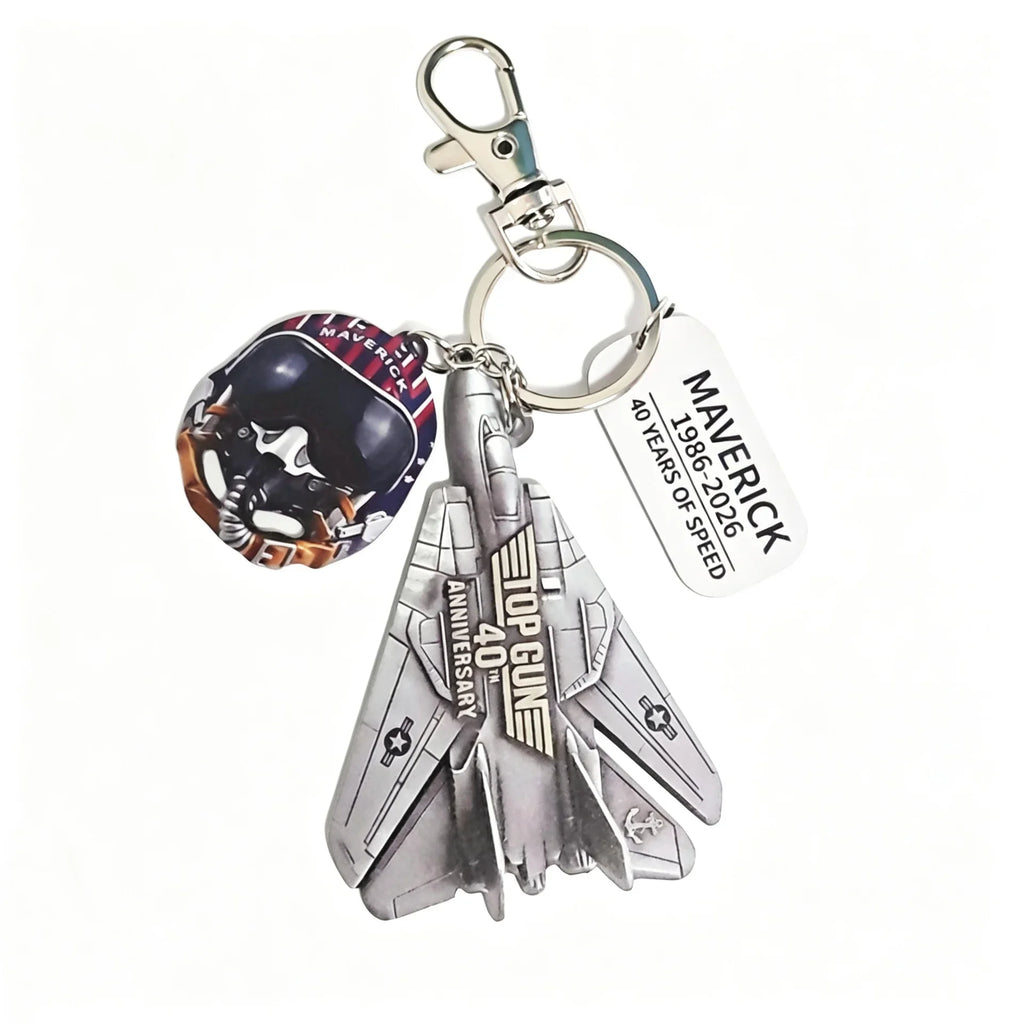 40th Anniversary Keychain Pilot Duck Cosplay Collectible Figurine 2026 Movie Fan Exclusive Gift