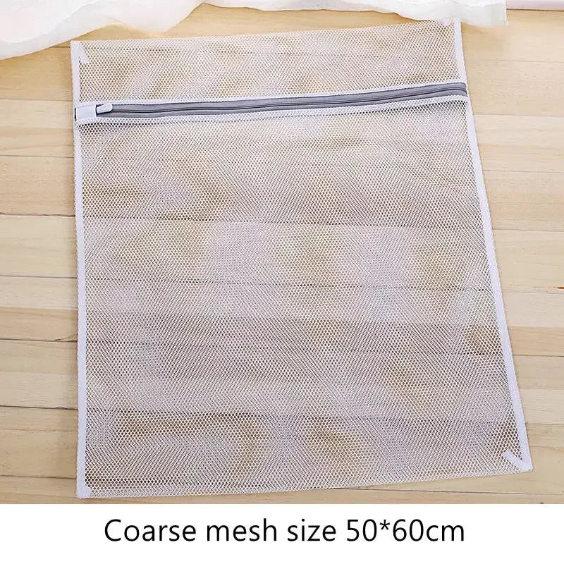 Fine Net Laundry Bag Clothing Care Washing Machines Dirty Laundry Basket Travel Shoes Mesh Bags Woman Bra Clothes Organizer