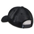 Relaxed Trucker Caps, Security, Black