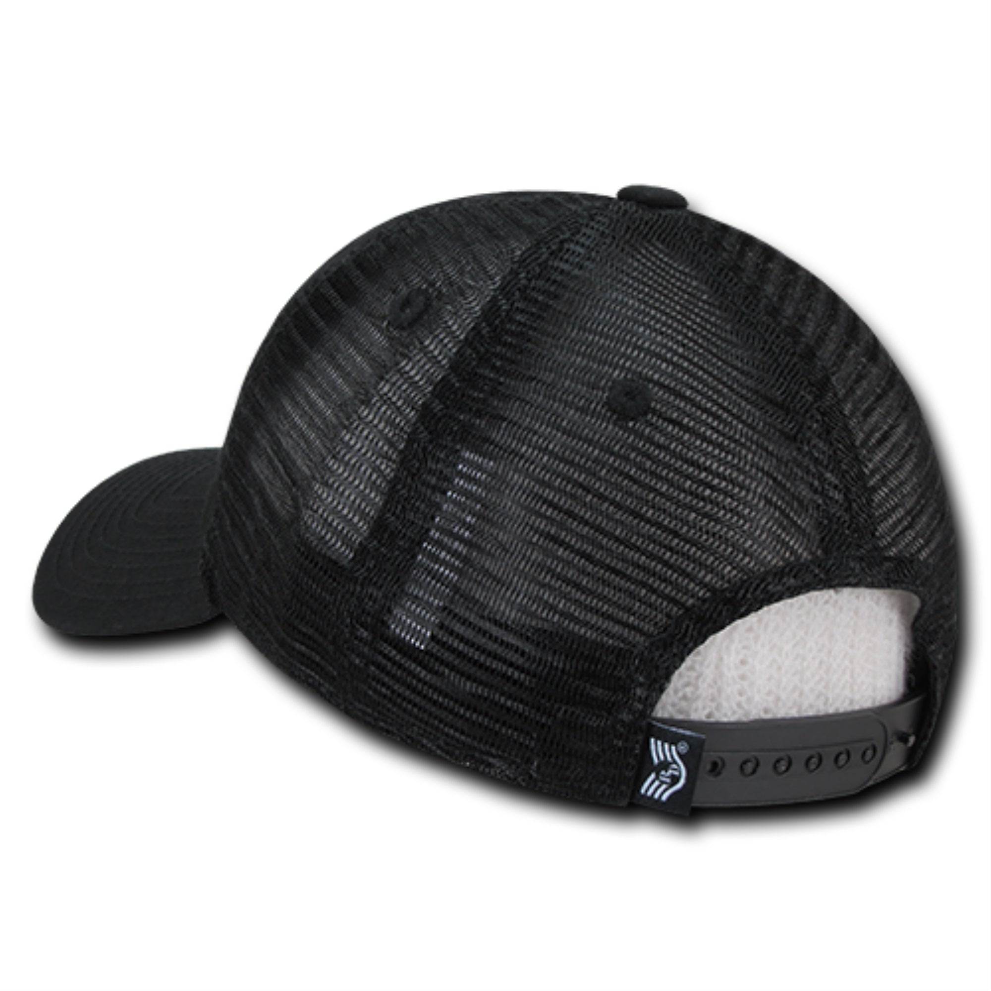 Relaxed Trucker Caps, Security, Black