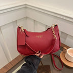 Ladies' Shoulder Bag - Trendy and Fashionable Underarm Crescent Bag, Large Capacity Commuting Crossbody Women's Bag