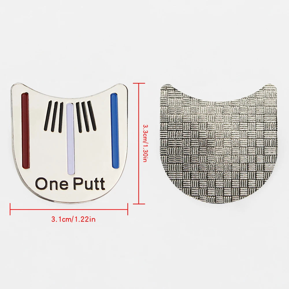 Golf Ball Marker Alloy Mix Various Styles Men Women Golf Hat Clip Golf Cap Clips Mark Golf Supplies Accessories Drop Ship