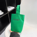 Casual Handbags Canvas Shoulder Crossbody Bags Large Capacity Shopper Bag Letters Shoulder Crossbody Bags Purse