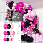 113PCS Balloon Garland Arch Set Wedding Birthday Party Anniversary Decoration Indoor and Outdoor Decoration