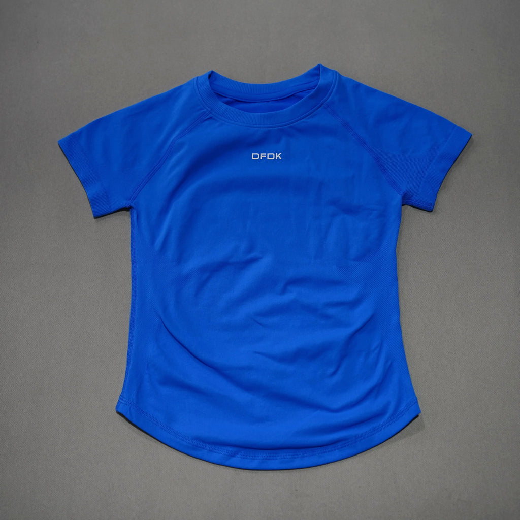 2026 New Women Breathable Sports T Shirt Round Neck Short Sleeve Elastic Slim Fit Casual Tops Gym Yoga Running Fitness Workout