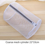 Fine Net Laundry Bag Clothing Care Washing Machines Dirty Laundry Basket Travel Shoes Mesh Bags Woman Bra Clothes Organizer