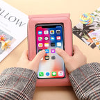 Homefish Women Touchscreen PU Leather Crossbody Mobile Phone Bag Multi Card Holder Mini Wallet For Daily Travel Outdoor Use