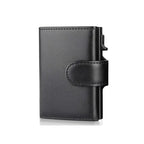 Rfid PU Leather Men Wallets Credit Card Holder Trifold Wallet Card Case Smart Slim Thin Coin Pocket Wallet for Daily Use