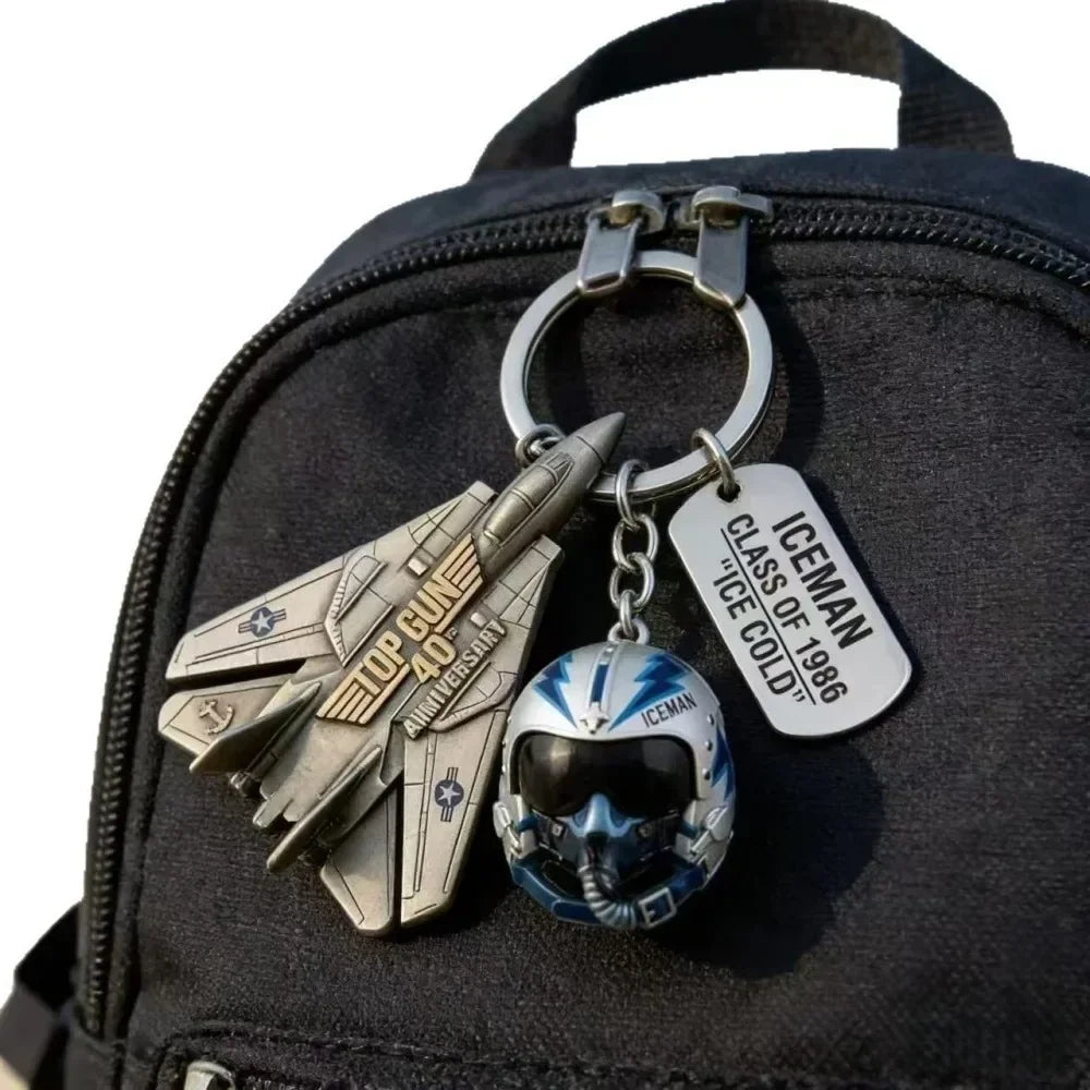40th Anniversary Keychain Pilot Duck Cosplay Collectible Figurine 2026 Movie Fan Exclusive Gift
