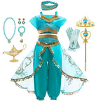 Moana Elsa Princess Dress for Girls Costume Kid Children Cosplay Birthday Carnival Party Outfit Toddler Fancy 2-8Y Birthday Gift
