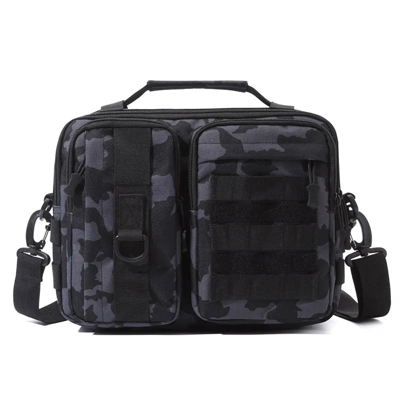 Trekking Tactical Handbags Shoulder Bag Camping for Man Hiking Travel Climbing Fishing Sling Crossbody Outdoor Weekend Molle Bag