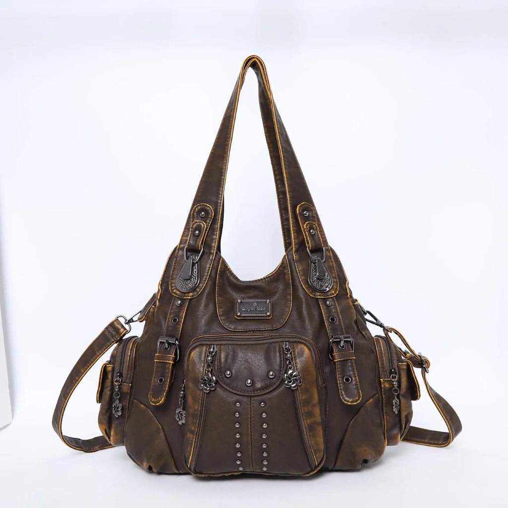 Bag Women Fashion Handbags Women Shoulder Bags PU Leather Handbag Female Satchel Shoulder Purse Bag Bolsa Feminina