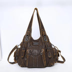 Bag Women Fashion Handbags Women Shoulder Bags PU Leather Handbag Female Satchel Shoulder Purse Bag Bolsa Feminina
