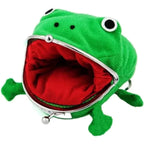 Plush Frog Coin Purse Halloween Costume Ninja Theme Party Gift Anime Ninja Wallet