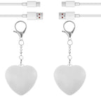 Touch Sensitive LED Charging Lamp Purse Light Handbag with Automatic Sensor Bed Lamp Heart Light Gift Ideas Women Night Lamps