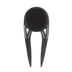 1 Pc Golf Greens Fork Turf Repair Tools Golf Divot Tool Position Marker Outdoor Sports Metal Durable Golf Accessories Supplies