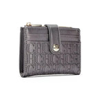 CH Luxury Brand Retro Design Business Card Bag Fashion Button Classic Folding Wallet Compact and Lightweight Women's Square Bag