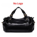 Women's Simple Crossbody Bag Elegant And Versatile Boston Style Work Interior Polyester Soft Handbag