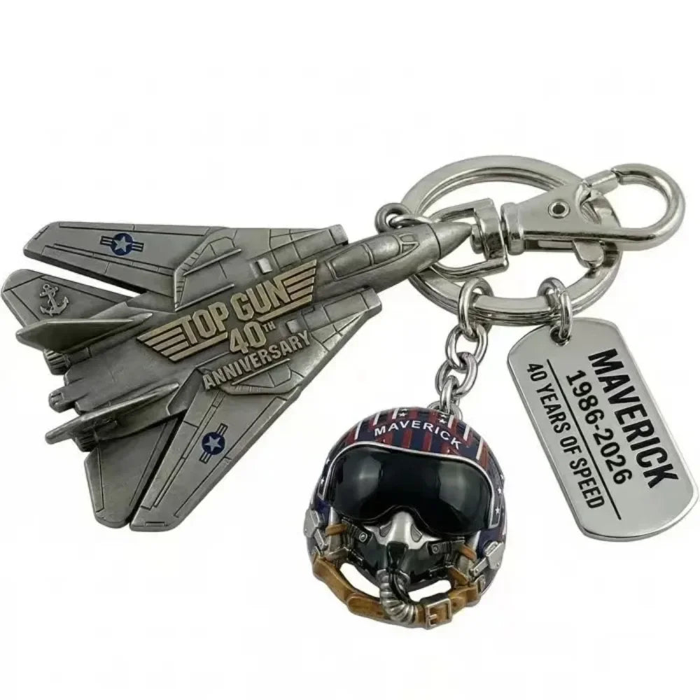 40th Anniversary Keychain Pilot Duck Cosplay Collectible Figurine 2026 Movie Fan Exclusive Gift