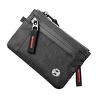 Edc Fashionable Rfid Anti-Theft Ultra-Thin Wallet |   Unisex Zippered Coin Purse |   Multi-Compartment Credit Card Holder, Portable and Lightweight Travel Accessory