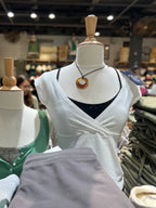 New Rose Red Slim Crop Top Woman Sexy V-neck Short Sleeve Cotton Cropped T-shirt Solid Casual Simple Sweet All-match Tee Tops