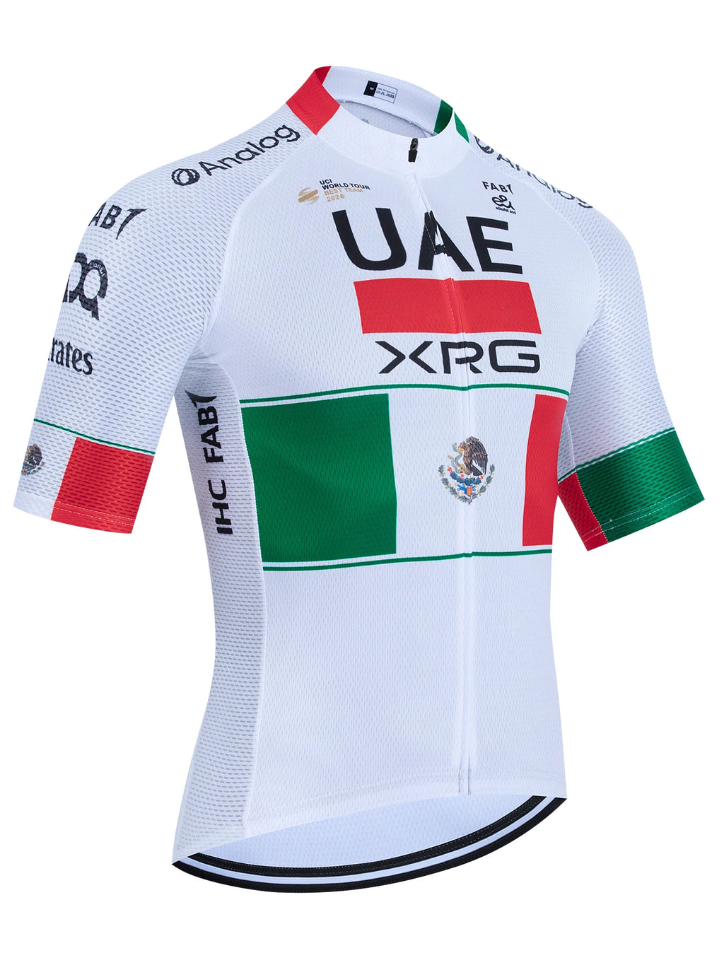 2026 New MEXICO Cycling Jersey UAE Team Bike Jersey Shorts Men Women Quick dry Ropa Ciclismo Pro Bicycle TShirt Clothing
