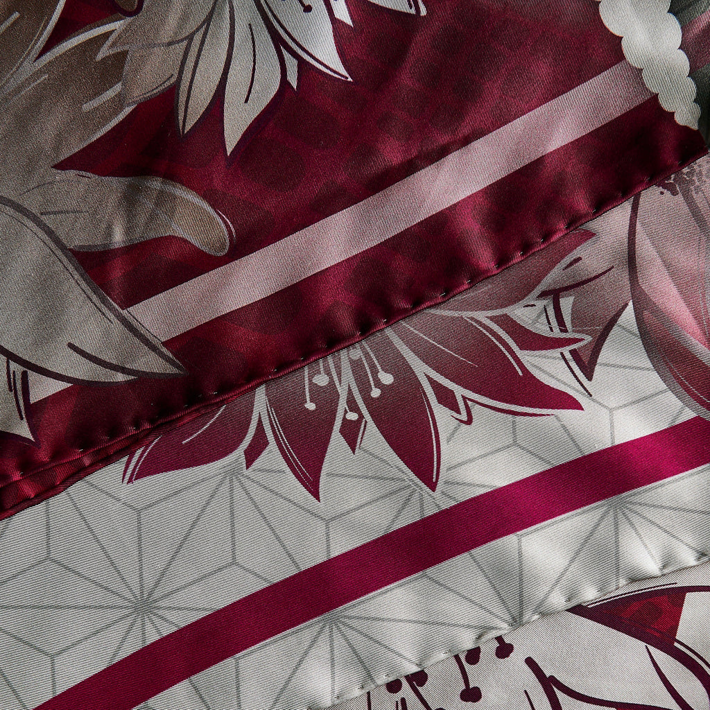 Saguaro Blossom Silk Scarf - Statement Size