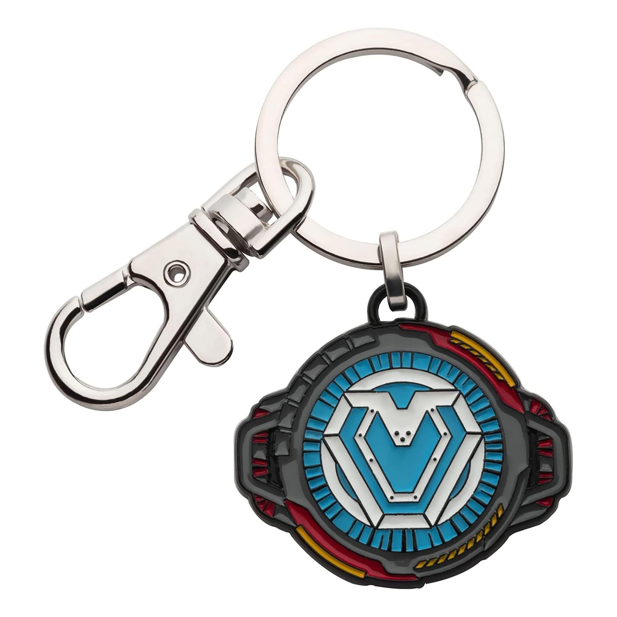 Marvel Black Panther Wakanda Forever Ironheart Badge Keychain