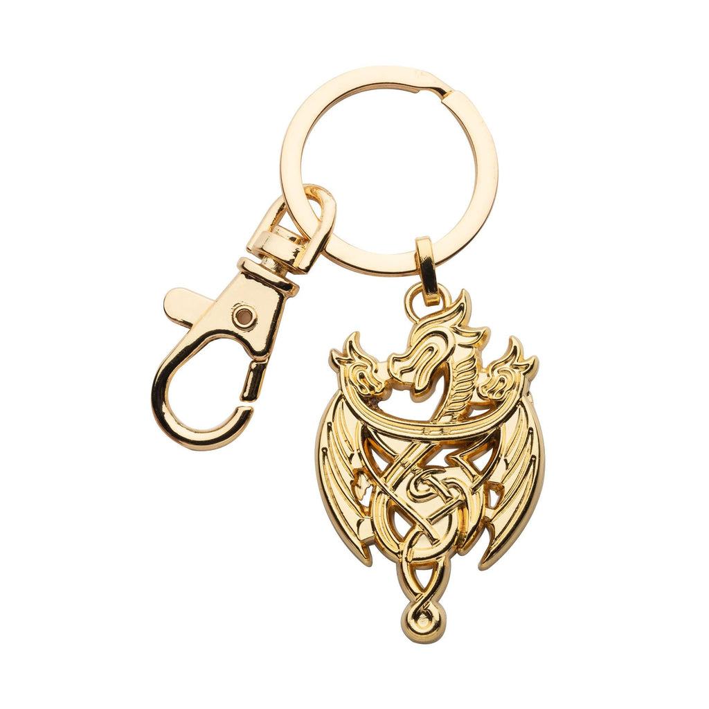 game of Thrones House of the Dragon gold Dragon 3D Keychain