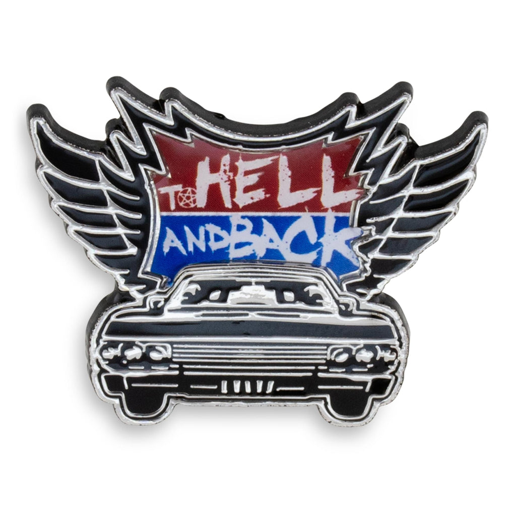 Supernatural To Hell and Back Enamel Pin