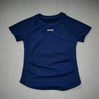 DFHE Women Breathable Sports T Shirt Short Sleeve Round Neck Elastic Casual Tops For Gym Yoga Running Fitness