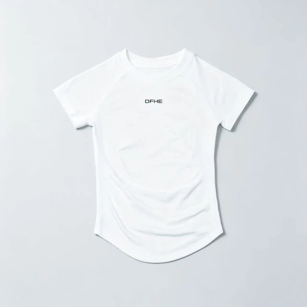 DFHE Women Breathable Sports T Shirt Short Sleeve Round Neck Elastic Casual Tops For Gym Yoga Running Fitness