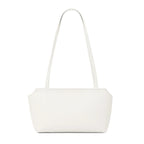 Luxury Women's Genuine Cowhide Leather Mini Shoulder Tote Bag Pebbled Leather Long Strap Underarm Handbag Minimalist Daily Purse