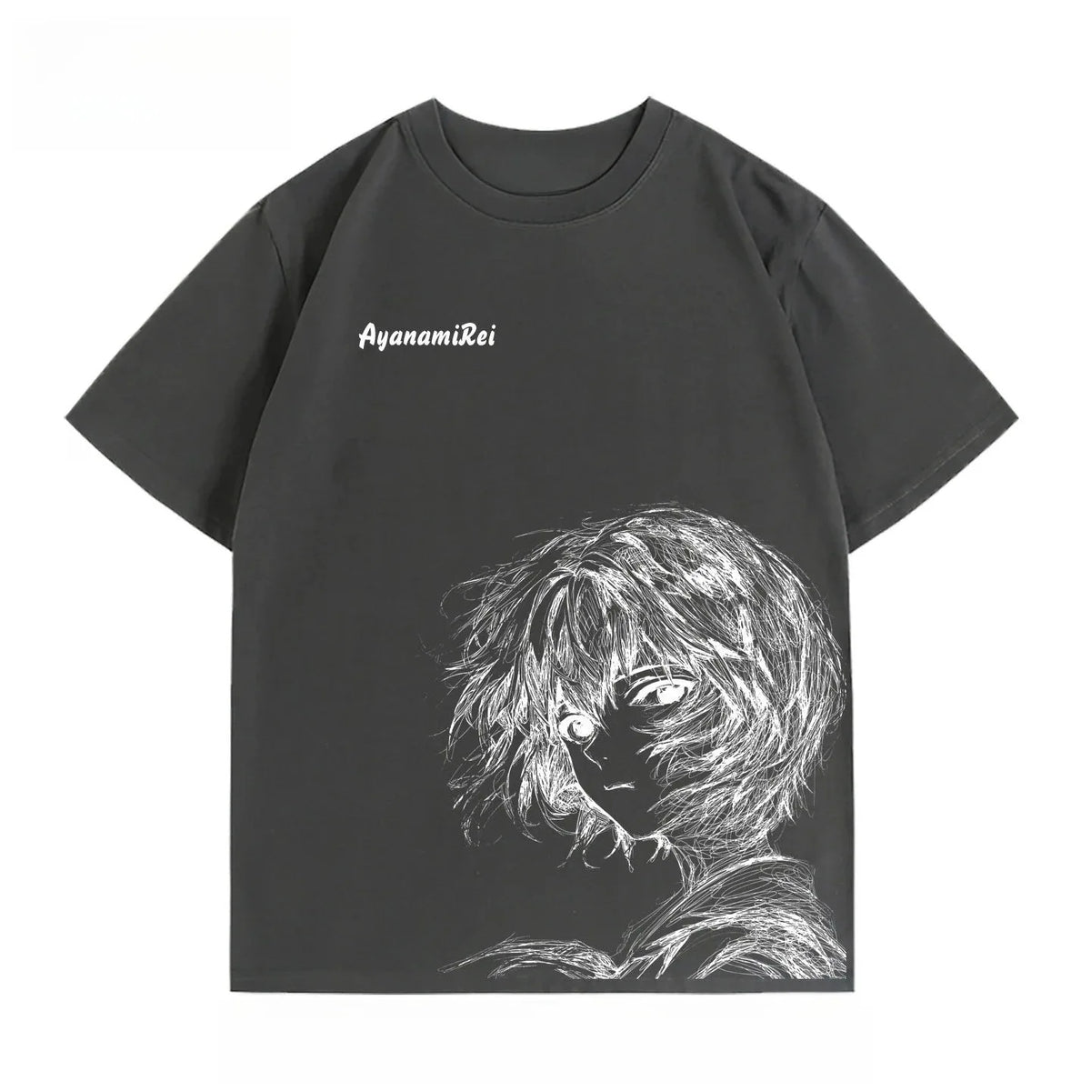 Neon Genesis Evangelion Ayanami Rei Asuka Classic Style Short Sleeve T-shirt Men Women 2026 Summer Men Women Cotton Tee Tops