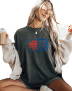 Sardines & Salmon Fish Comfort Colors T-Shirt – Nature Camping Hiking Outdoor Can Graphic Tee