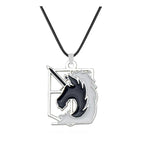 Attack on Titan Metal Keychains for Man Women Anime Peripheral Backpack Pendant Key Chains Bags Key Ring Cosplay Accessories