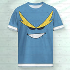 Summer Men's Women's My Hero T-shirt My Hero Academia Nonno 5th Edition Jersey T-shirt Tops All Might Anime Fan Gift