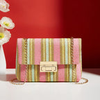 Crossbody Bag for Women Chain Strap Banquet Stylish Accessory Shoulder Bag for Day-to-Night Outfits