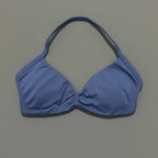 HISTELLO Strappy Bra Women Seamless Gym Underwear High Support Halter Sexy Sports Pilates Clothing Push-up Yoga Workout Tank Top