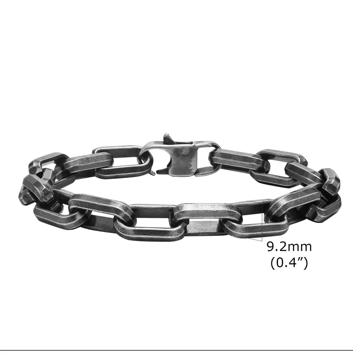 Vikings Jewelry Personalized Pattern Chain Bracelet Men's Thick Section Boy Hip-hop Street Hipster Fashion Jewelry with Wood Box