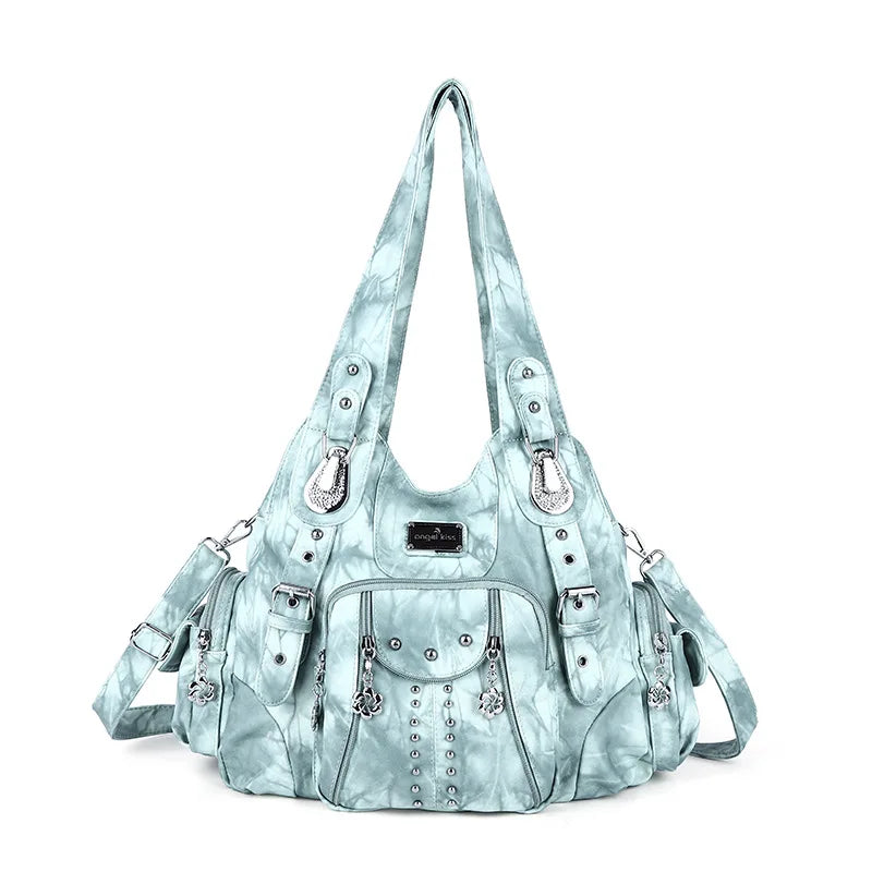 Bag Women Fashion Handbags Women Shoulder Bags PU Leather Handbag Female Satchel Shoulder Purse Bag Bolsa Feminina