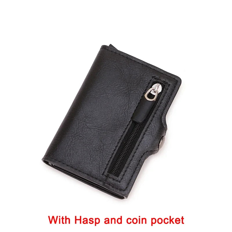 Anti Thief Rfid Credit Card Holder Men Wallet Women Smart Minimalist Wallet Carbon Slim Bank Cardholder Case Bag Carteras Choice